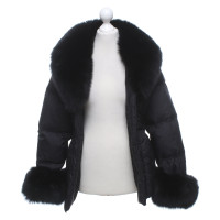 Blumarine Jacket with fox fur trimming