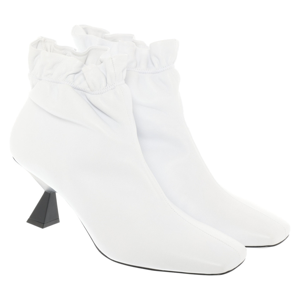 Givenchy Ankle boots Leather in White