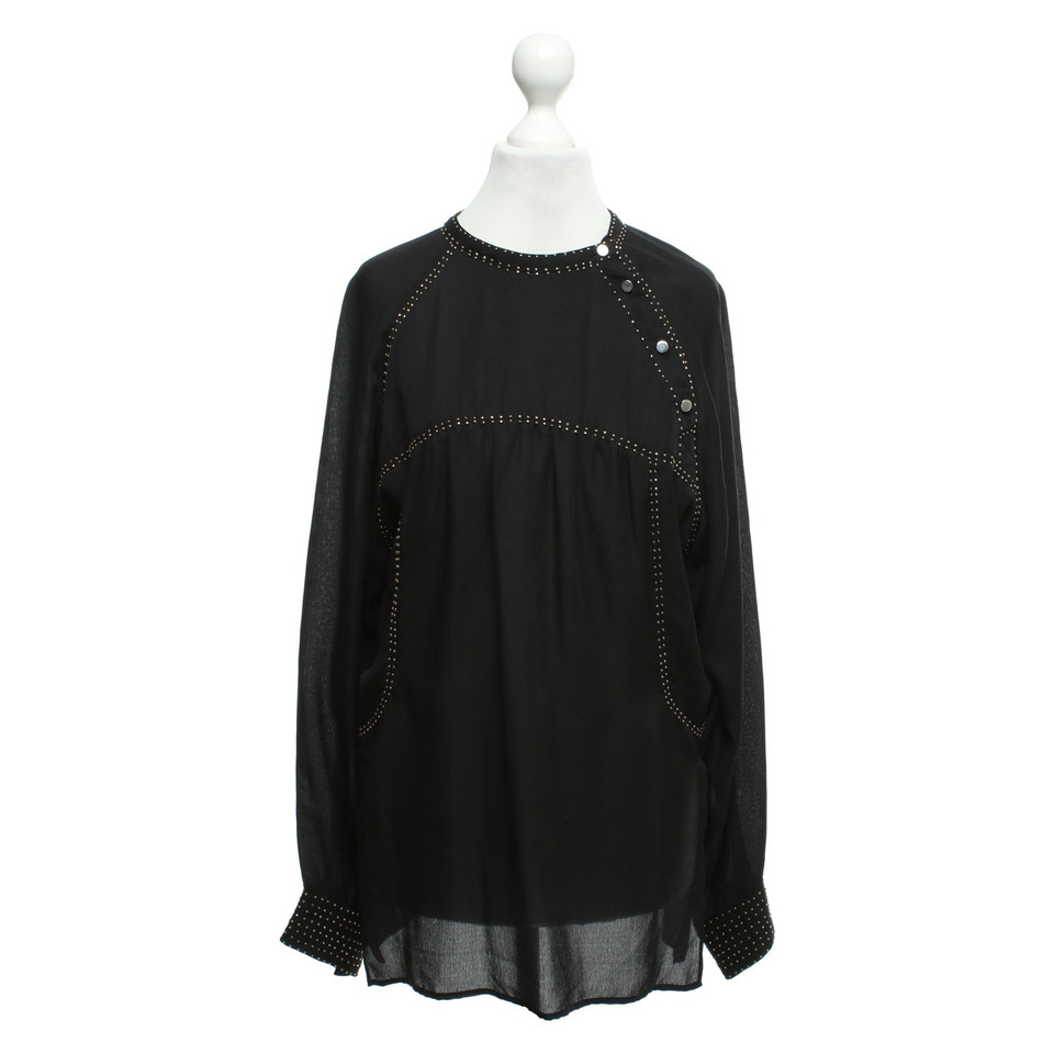 Isabel Marant Blouse chemise en noir