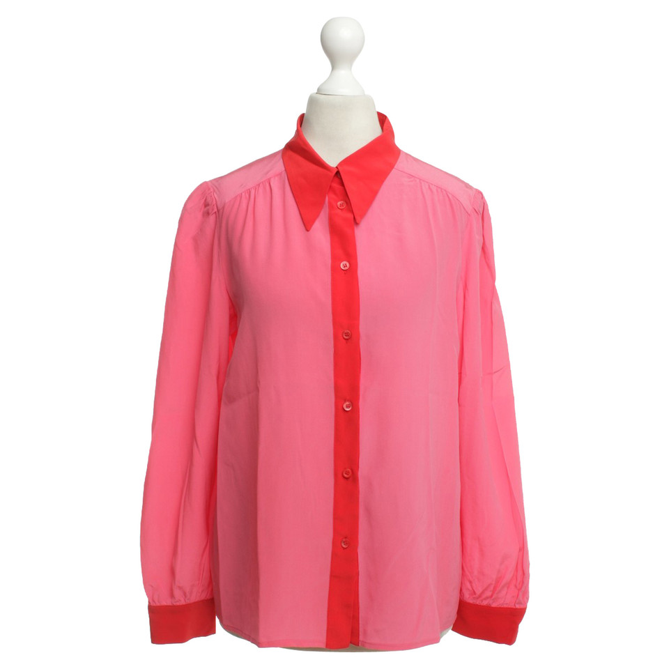 Missoni Zijden blouse roze