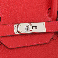 Hermès Birkin Bag 35 aus Leder in Rot