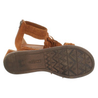 Minnetonka Sandalen aus Wildleder