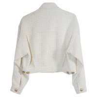 Moschino Bouclé jacket in white