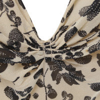 Ralph Lauren Seidenkleid mit floralem Muster