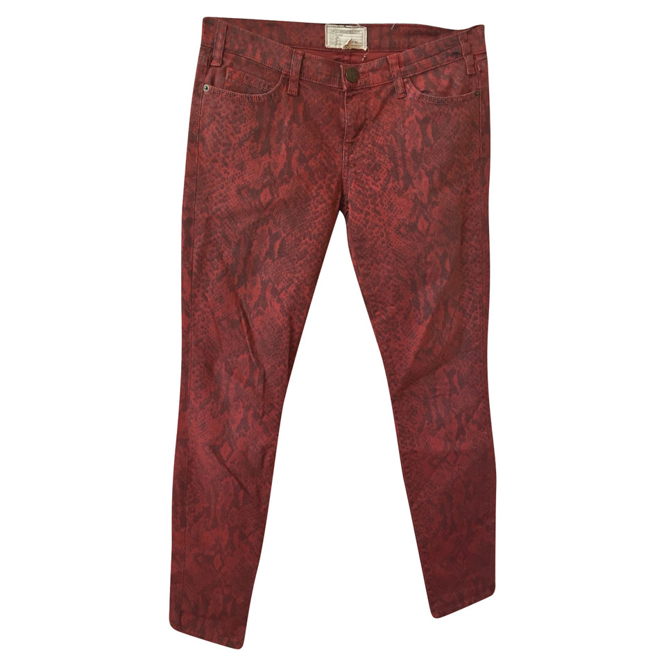 Current Elliott Jeans en rouge