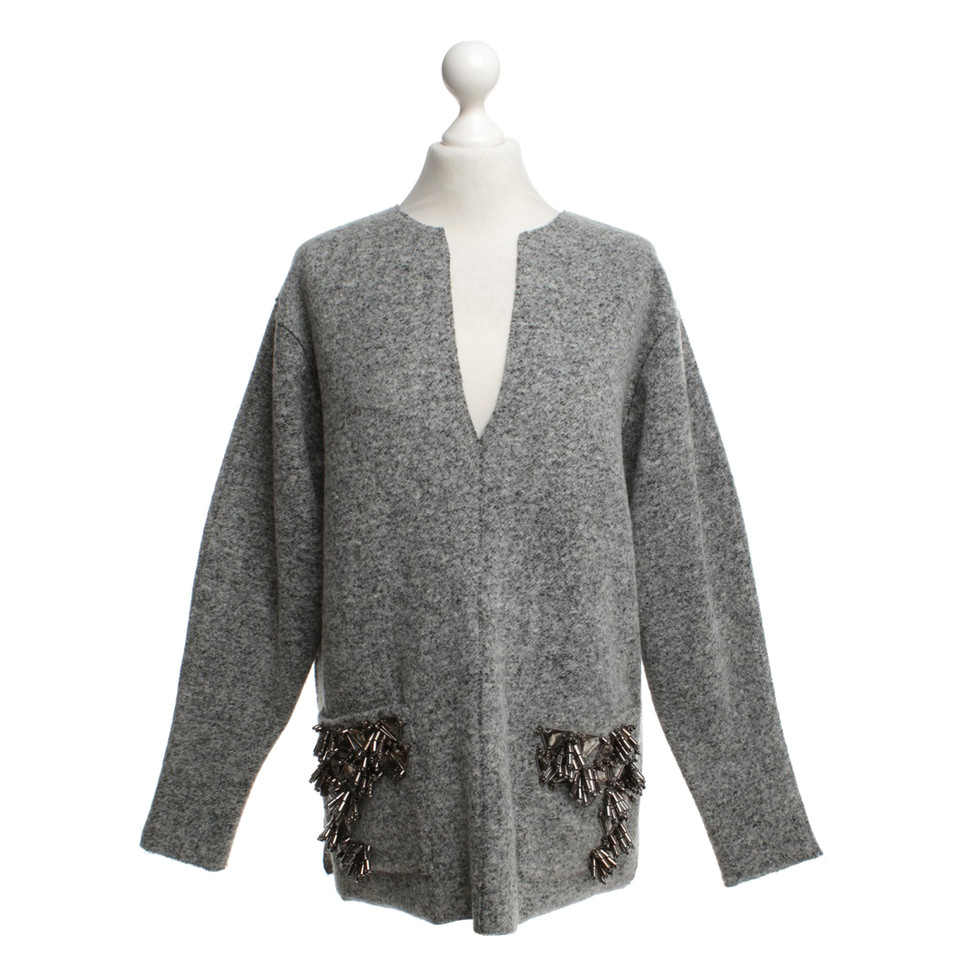 By Malene Birger pull en tricot en gris