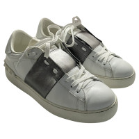 Valentino Garavani Sneaker in Pelle in Bianco