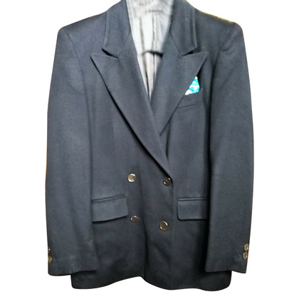 Henry Cotton's Blazer in Cashmere in Blu