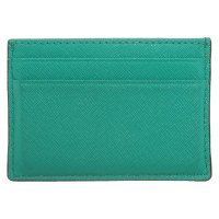 Kate Spade Täschchen/Portemonnaie aus Leder in Grün