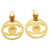 Chanel Chanel logo earrings