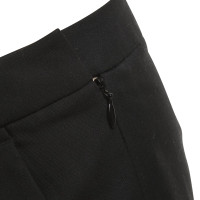 Iris & Ink pantalons froissés en noir