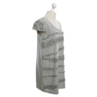 Laurèl zijden jurk in Gray