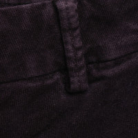 Closed trousers in violet