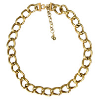 Christian Dior Ketting Staal in Goud