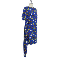 Yves Saint Laurent zijden jurk met patroon