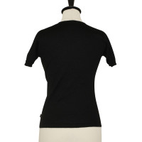 Versace schwarzer Pullover mit Lurex
