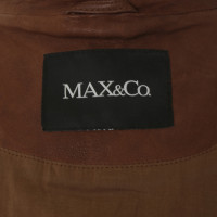 Max & Co Lederjacke in Cognac