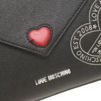 Moschino Love Umhängetasche in Schwarz