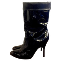 Lanvin Ankle boots Patent leather in Black