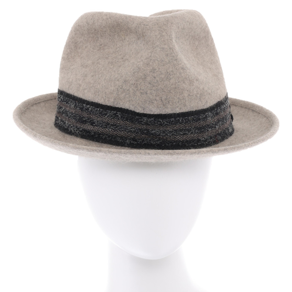 Borsalino Hat/Cap in Grey