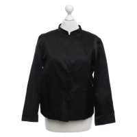 Jil Sander Blazer in Seta in Nero