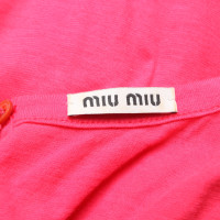 Miu Miu Robe en Rose/pink