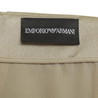 Armani Satin skirt in light khaki