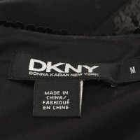 Dkny mélange de matériaux de robe