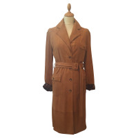 Dolce & Gabbana Trench coat of suede leather