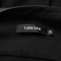 Turnover Dress in Black