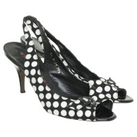Walter Steiger Sling back pumps with peep moment