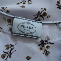 Prada flowered crepe dress
