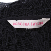 Rebecca Taylor Kanten jurk in zwart