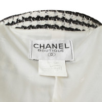 Chanel Tweedjacke in Schwarz-Weiß