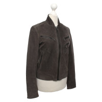Rag & Bone Jacket/Coat Leather in Taupe