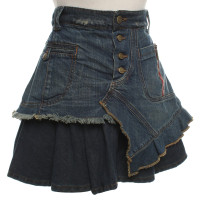 Kenzo Denim skirt in destroyed look