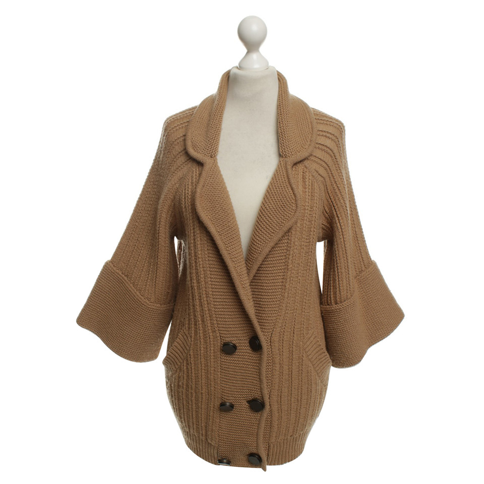 Phillip Lim Knitted coat in beige
