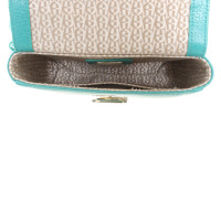 Aigner Shoulder bag Leather in Turquoise