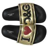 Dolce & Gabbana Sandali in Oro