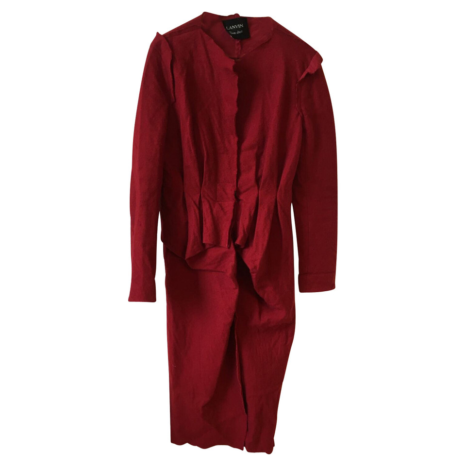 Lanvin Dress Wool in Red