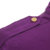 Juicy Couture camicetta di seta in viola