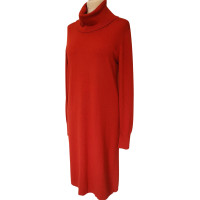 Max Mara Knitted Dress in Red