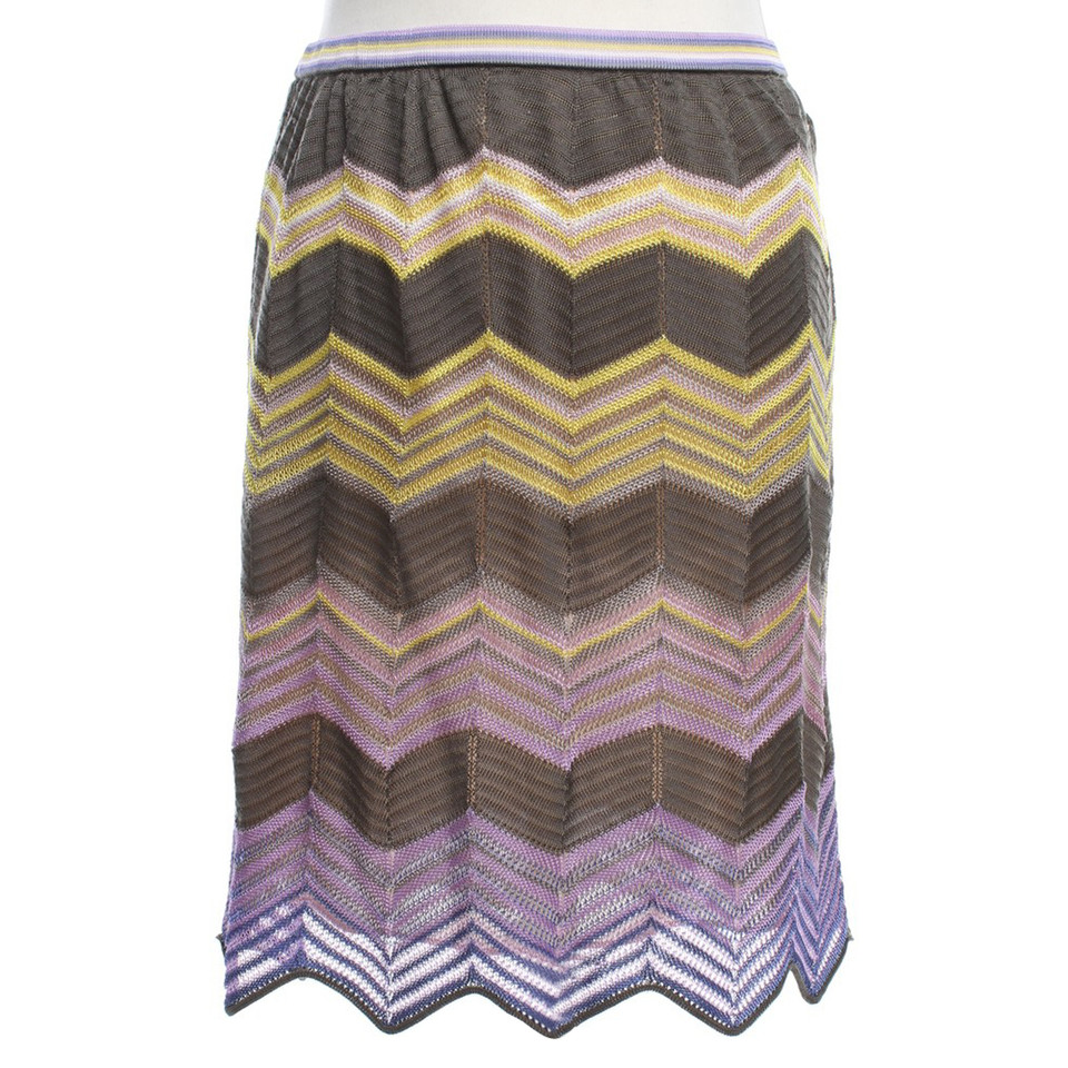 Missoni skirt with crochet top