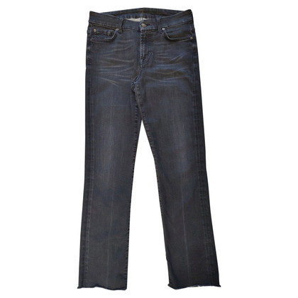 7 For All Mankind Jeans in Cotone in Nero