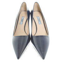 Prada pumps in dark blue