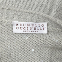 Brunello Cucinelli Cardigan in Grau