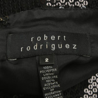 Robert Rodriguez Robe à sequins en noir