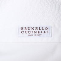 Brunello Cucinelli Bluse in Weiß