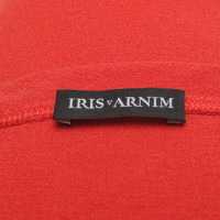 Iris Von Arnim Oberteil aus Seide in Rot