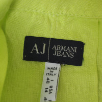 Armani Jeans Blouse de couleur néon